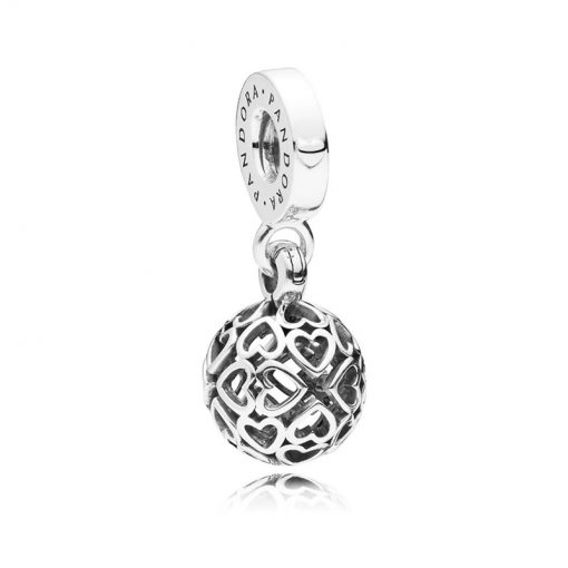 Pandora潘多拉 797255 和谐之心吊饰 Harmonious Hearts Hanging Charm
