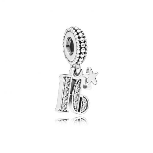 Pandora潘多拉 797261CZ 16 Years of Love Hanging Charm
