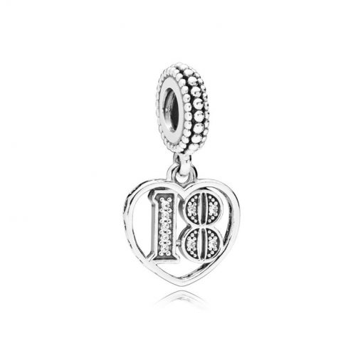 Pandora潘多拉 797262CZ 18 Years of Love Hanging Charm
