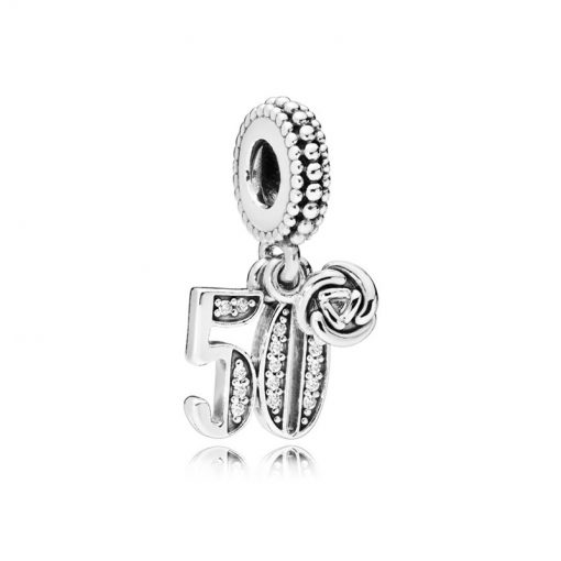 Pandora潘多拉 797264CZ 50 Years of Love Hanging Charm