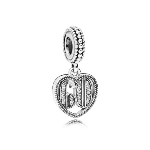 Pandora潘多拉 797265CZ 60 Years of Love Hanging Charm