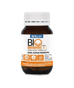 Bioglan宝兰 Biohappy Curcumin+Probiotics姜黄素+益生菌 30粒