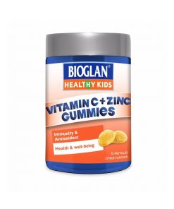 Bioglan宝兰 Kids Vitamin C+Zinc健康儿童维生素C+锌软糖 70粒