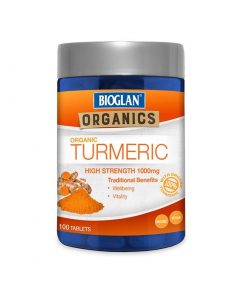 Bioglan宝兰 Organic Turmeric 1000mg有机姜黄片 100粒