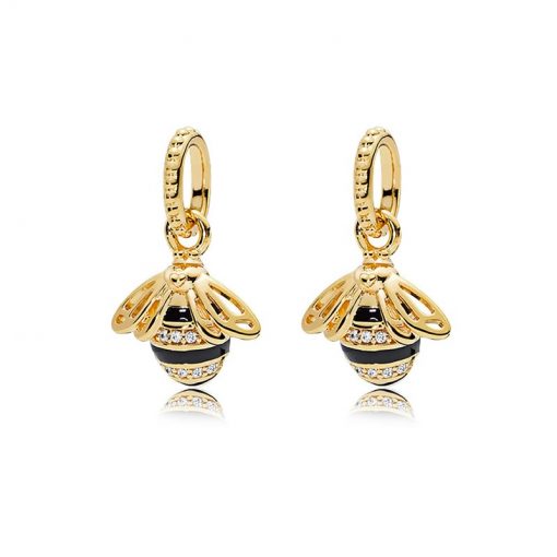Pandora潘多拉 367075EN16 女王蜂项链吊坠 * 两个 Shine Queen Bee Necklace Pendant