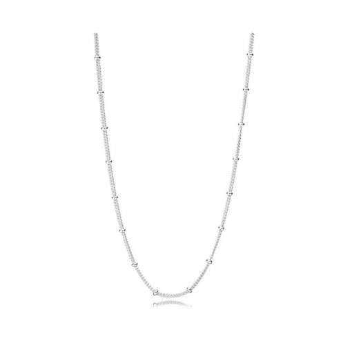 Pandora潘多拉 397210 925银圆珠项链 Silver Beaded Necklace Chain
