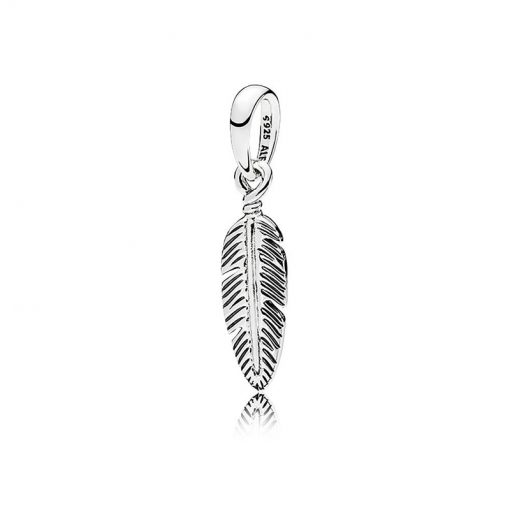 Pandora潘多拉 397216 心灵羽毛吊坠 Spiritual Feather Necklace Pendant