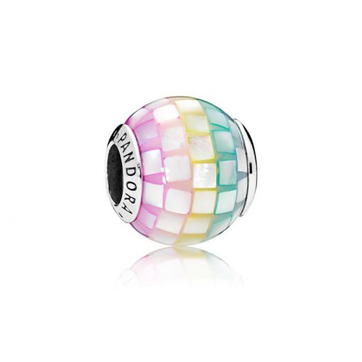 Pandora潘多拉 797183MPR 彩色马​​赛克串饰 Rainbow Mosaic Charm