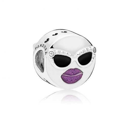 Pandora潘多拉 797184CZ 冷酷表情串饰 Stay Cool Charm