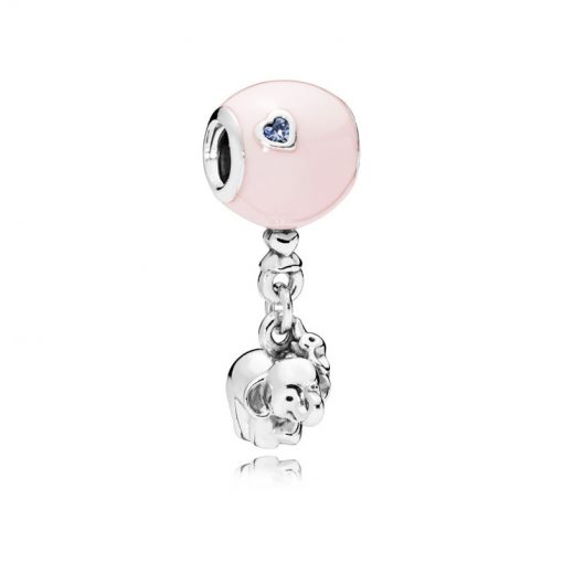Pandora潘多拉 797239EN160 大象和粉色气球串饰 Elephant and Pink Balloon Hanging Charm