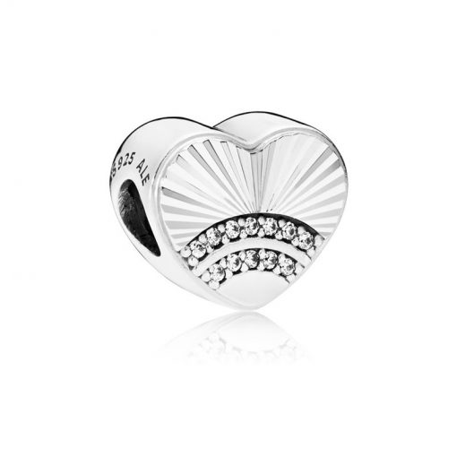 Pandora潘多拉 797288CZ 扇形爱情串饰 Fan of Love Charm