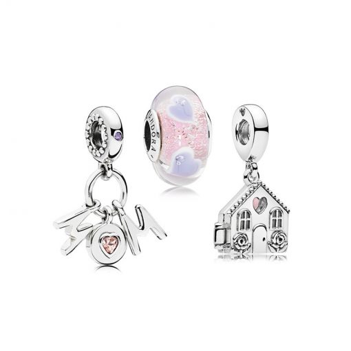 Pandora潘多拉 RAU0446 母亲我的家串饰包 Mother's Day Charm Pack