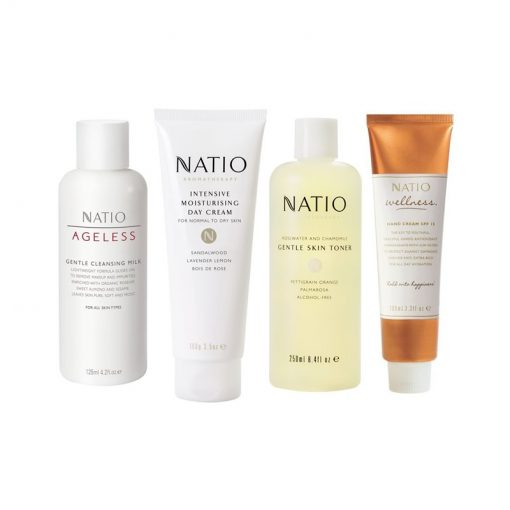 Natio 青春护肤套装四件套 洁面+爽肤水+日霜+手霜+礼包