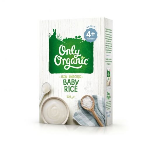 Only Organic 有机婴儿米粉 4个月+ 200克 富含铁