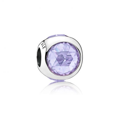 Pandora潘多拉 792095LCZ 薰衣草闪耀的水滴串饰 Lavender Radiant Droplets Charm