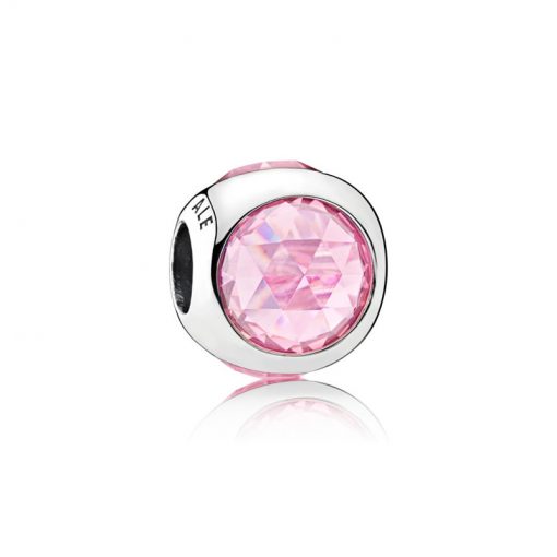 Pandora潘多拉 792095PCZ 粉色闪耀的水滴串饰 Pink Radiant Droplets Charm