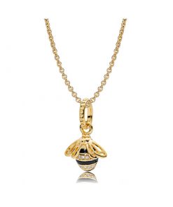 Pandora潘多拉 女王蜜蜂吊坠项链 Shine Queen Bee Necklace