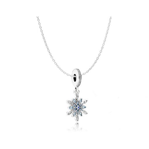 Pandora潘多拉 晶莹雪花项链 Snowflake Necklace