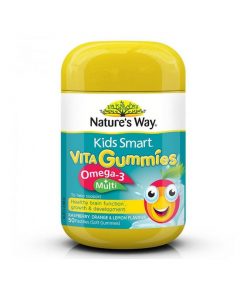 Kids Smart佳思敏 儿童鱼油+复合维生素软糖 50粒 补充DHA和维他命