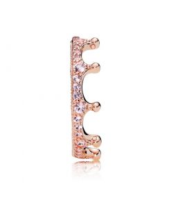 Alternative view of Pandora潘多拉 187087NPO 粉色魔法皇冠戒指 Rose Pink Enchanted Crown Ring