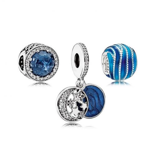 Pandora潘多拉 RAU0447 华丽蓝色主题串饰包 Brilliant Blue Charm Pack