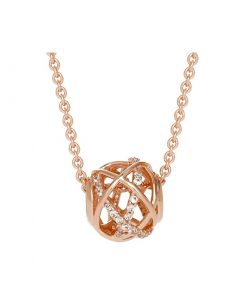 Alternative view of Pandora潘多拉 ZT0128 镂空银河项链 Rose Galaxy Openwork Necklace