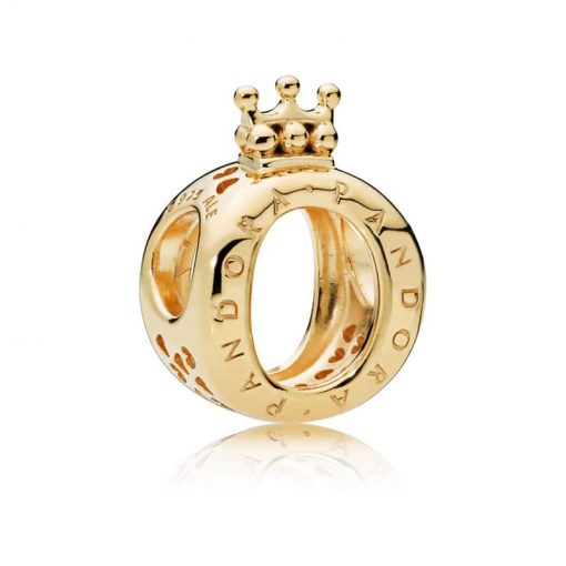 Pandora潘多拉 767401 皇冠字母O串饰 Shine Crown O Charm