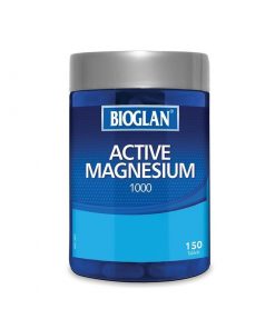 Bioglan宝兰 活性镁片 150粒 Active Magnesium 1000mg 缓解肌肉酸痛和痉挛