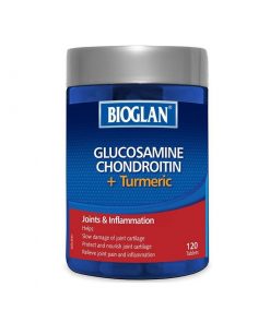 Bioglan宝兰 维骨力+软骨素+姜黄 120粒 Glucosamine + Chondroitin + Turmeric 减轻关节疼痛
