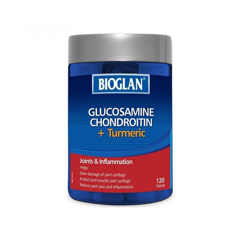 Bioglan宝兰 维骨力+软骨素+姜黄 120粒 Glucosamine + Chondroitin + Turmeric 减轻关节疼痛 AP澳洲中文网