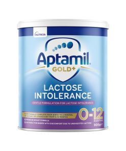Aptamil 乳糖不耐症婴儿奶粉 0-12月 900g * 三罐 针对乳糖不耐症 爱他美Gold+