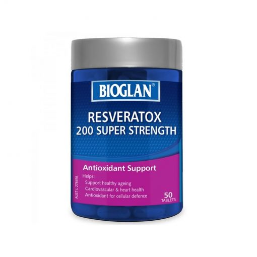 Bioglan宝兰 白藜芦醇片 50粒 Resveratox 强效抗氧化 保护自由基