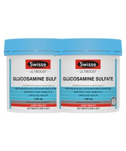 Swisse 硫酸葡萄糖胺片 180粒 * 两瓶 氨糖维骨力支持关节灵活 缓解骨关节炎 Glucosamine Sulfate
