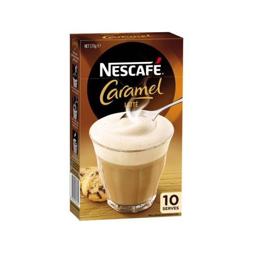 Nescafe Coffee雀巢咖啡 焦糖拿铁 10条