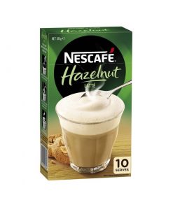 Nescafe Coffee雀巢咖啡 榛子拿铁 10条