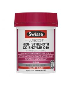 Swisse 高含量辅酶Q10胶囊 300mg 90粒 维护心脏血管 强力抗氧化 Co-enzyme Q10