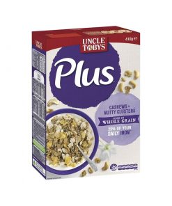 Uncle Tobys Plus 托比叔叔燕麦片 补铁 410克 腰果+坚果 Iron