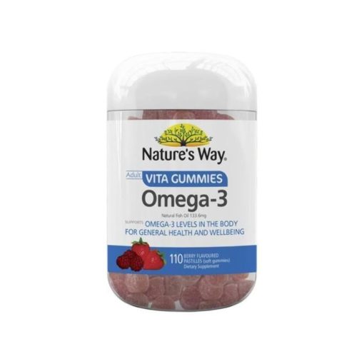 Nature's Way 成人鱼油软糖 110粒 Omega-3