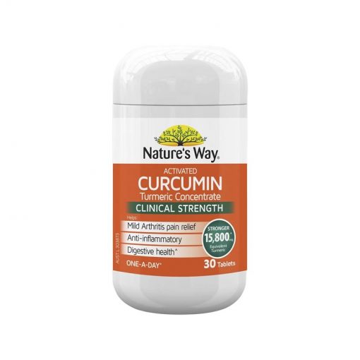 Nature's Way 活性姜黄素 30粒 Activated Curcumin Clinical Strength
