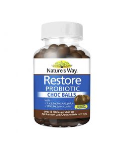 Natures Way 活性益生菌巧克力球 60粒 Probiotic Choc Balls