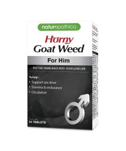 Naturopathica 山羊草男性健康配方 50粒 Horny Goat Weed Libido Boost For Him