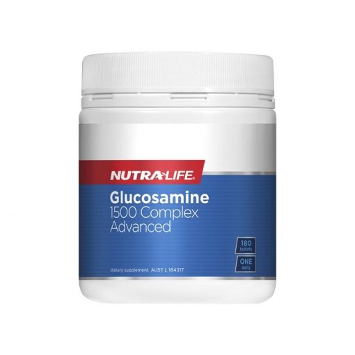 Nutra-Life纽乐 氨基葡萄糖1500复合加强版 180粒 维持健康关节功能