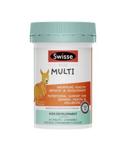 Swisse 儿童复合维生素片 60粒 2-12岁咀嚼片 Kids Multi