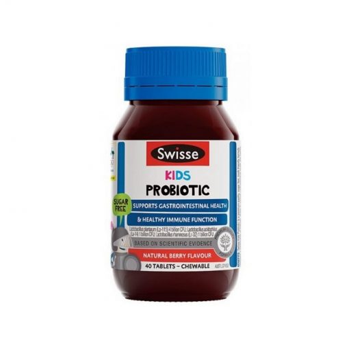 Swisse 儿童益生菌片 40粒 咀嚼片 Kids Probiotic