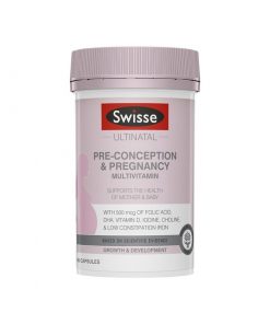Swisse 备孕 孕中 哺乳期 孕妇复合维生素胶囊 180粒 Pre-Conception & Pregnancy
