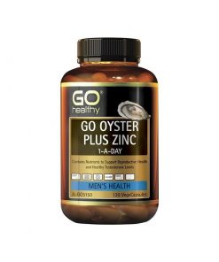 GO Healthy 牡蛎加锌精华 120粒 提高男性活力 Oyster Plus Zinc