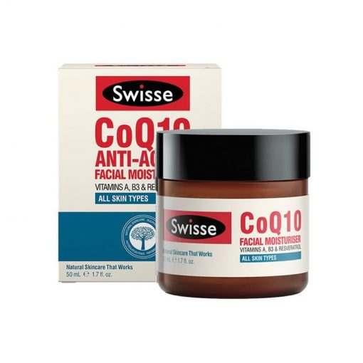 Swisse 辅酶Q10抗衰老面部保湿霜 50毫升 CoQ10 Anti-Ageing Face Moisturiser