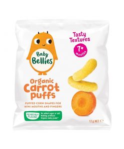 Baby Bellies 婴儿辅食 有机泡芙 胡萝卜味 7个月+ Carrot Puffs