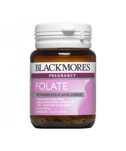 Blackmore澳佳宝 叶酸片 90粒 Folate 备孕怀孕期间补充