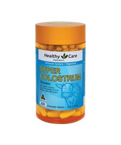 Healthy Care 牛初乳片 200粒 咀嚼片 提高免疫力 健康消化系统 Super Colostrum